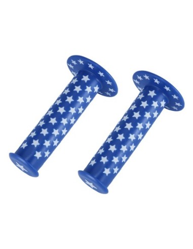 Star Grips 7/8 long 124mm 2006 Blue White Star.